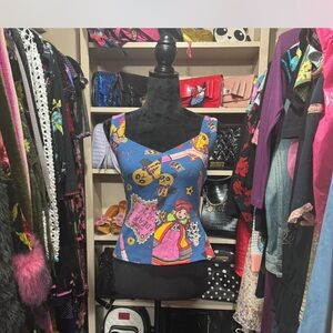 VTG Betsey Johnson 80s Dear Mother Top